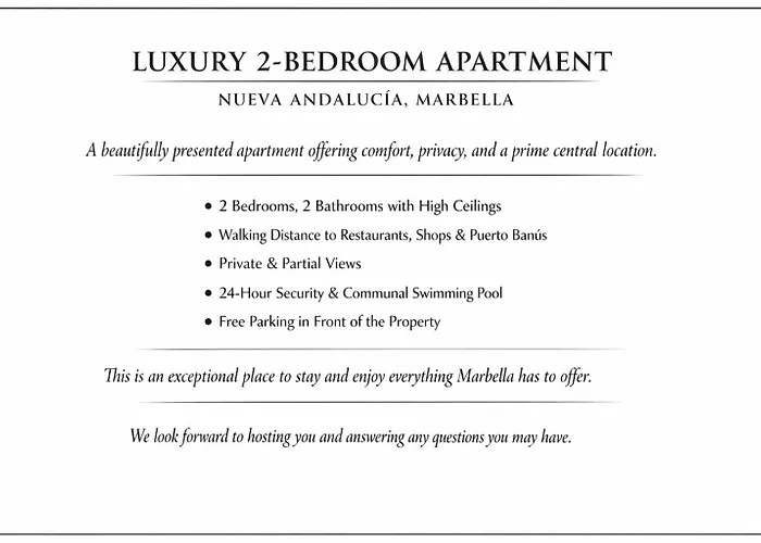 Daire Spacious 2br With Stunning Views In Prime Nueva Andalucia Marbella